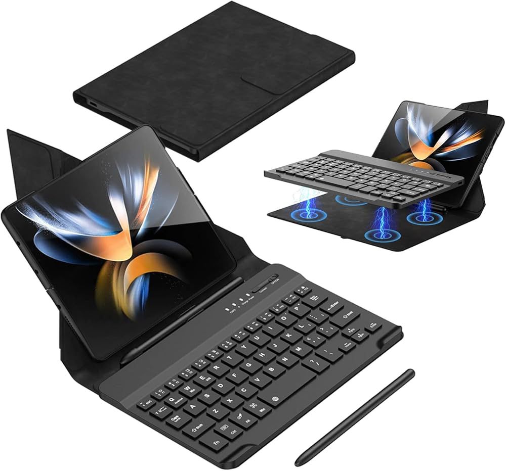 Wireless Keyboard Case + Touch Pen