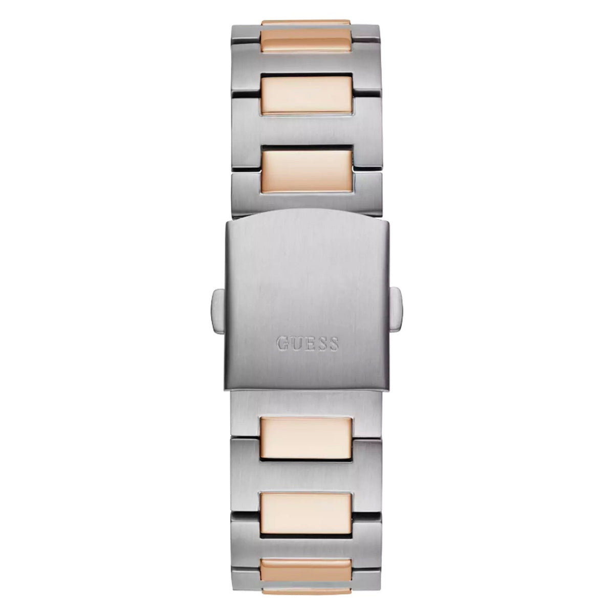 Montre Guess GW0572G4 pour homme Couleur du boîtier 2 tons - Bracelet en acier inoxydable de forme carrée