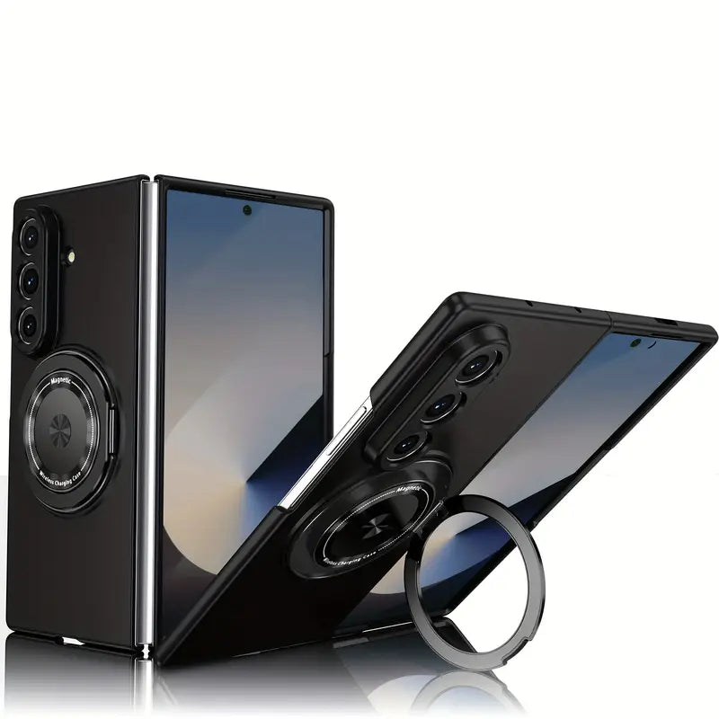 MagSafe Armor Case for Z fold With 360° Ring Stand