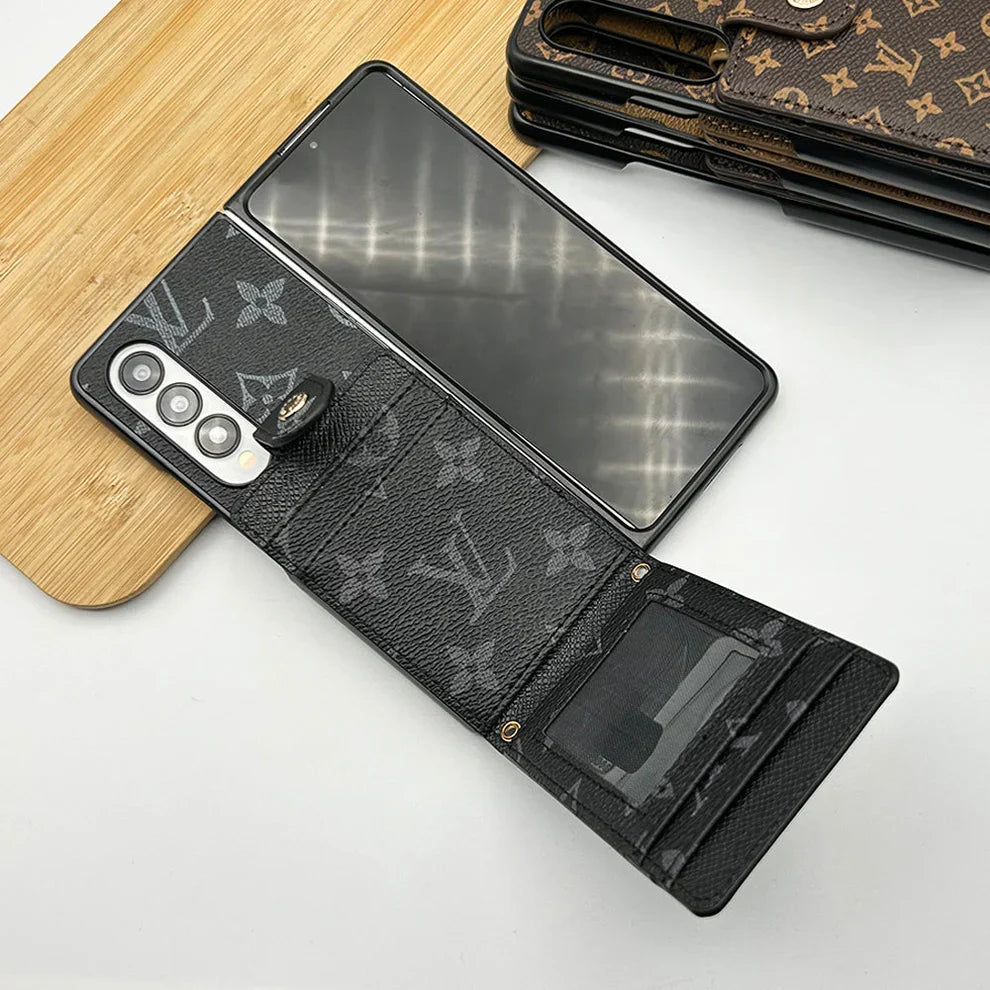 Luxury Leather Wallet Case