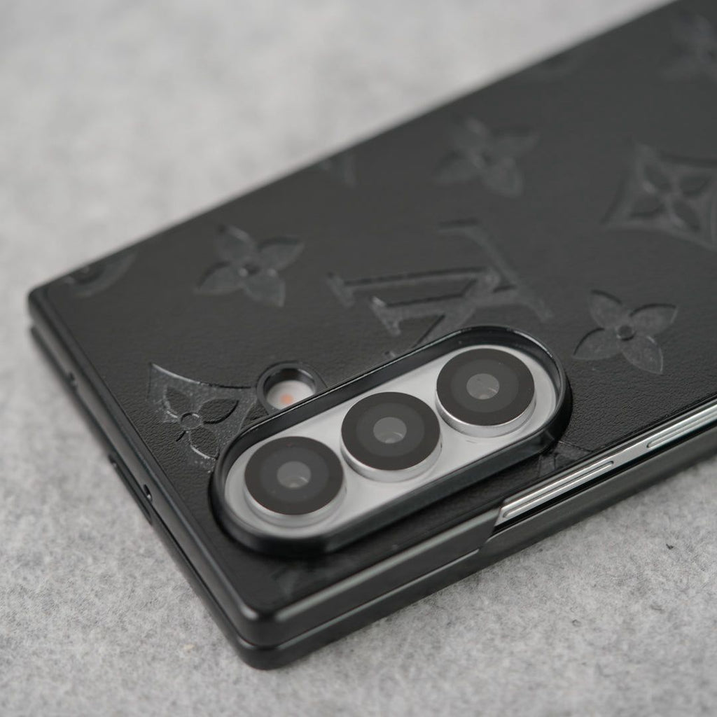 Luxury Embossed Leather Case
