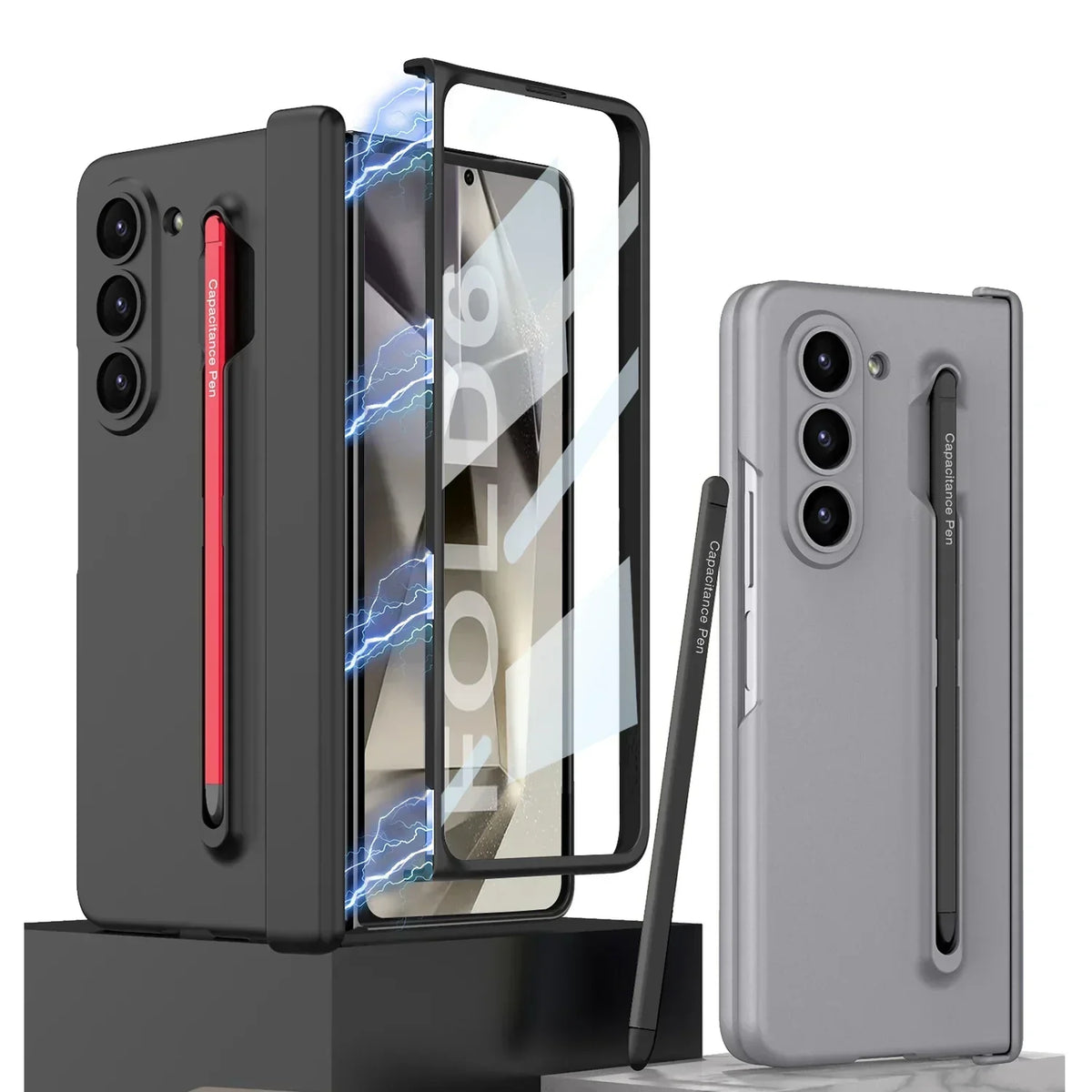 Shockproof Case & Slim Pen Holder