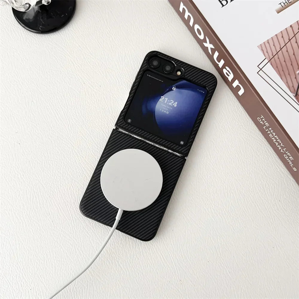 Samsung Z Flip Carbon Fiber Case