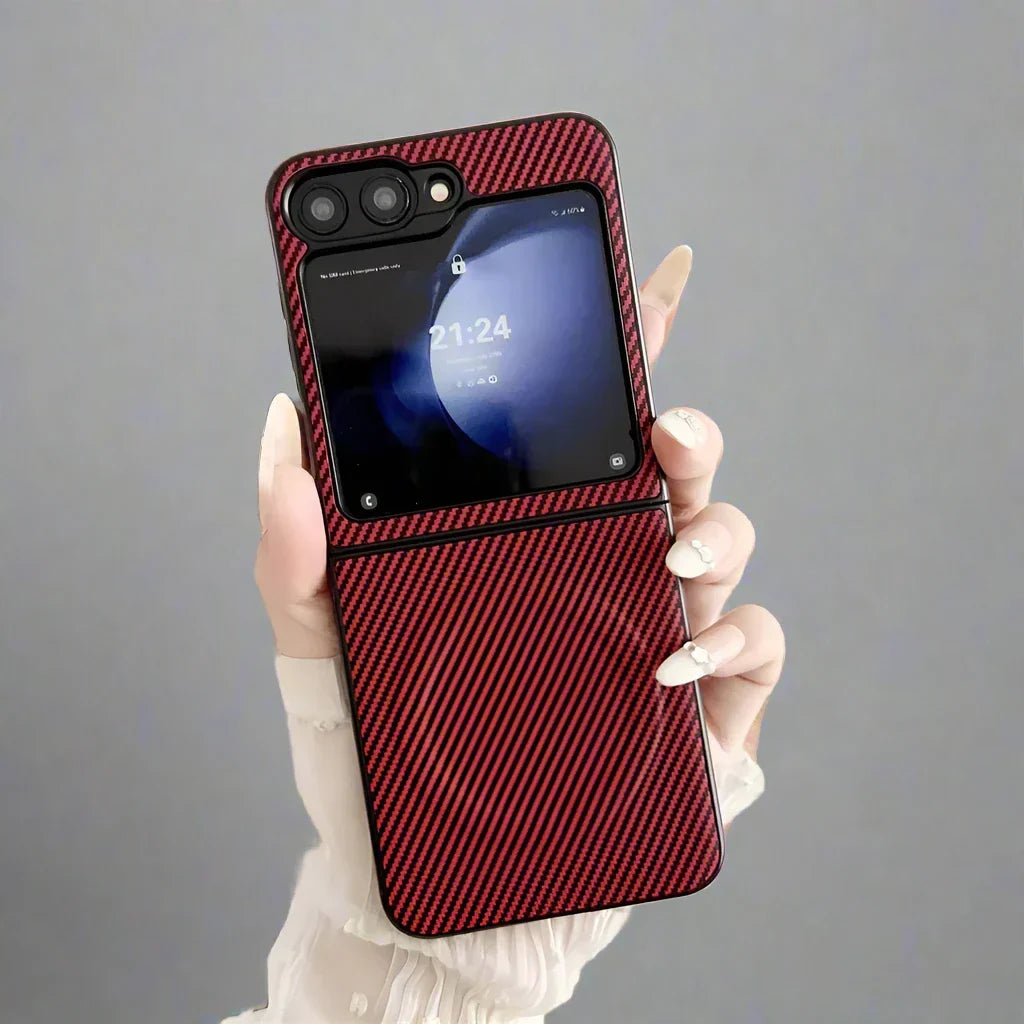 Samsung Z Flip Carbon Fiber Case