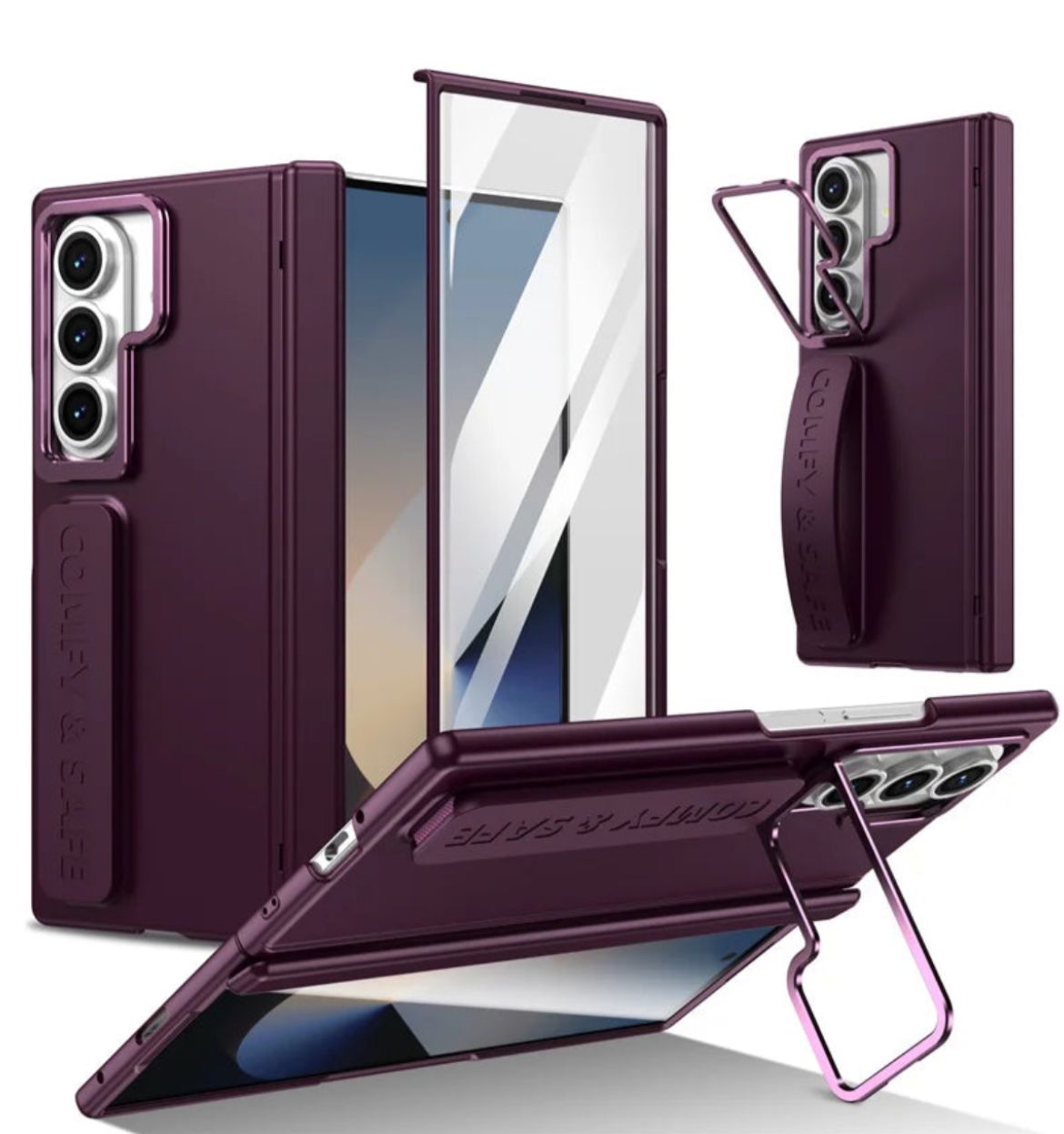 Rugged Grip Case with Kickstand