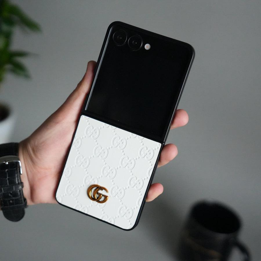Luxury Embossed Leather Case