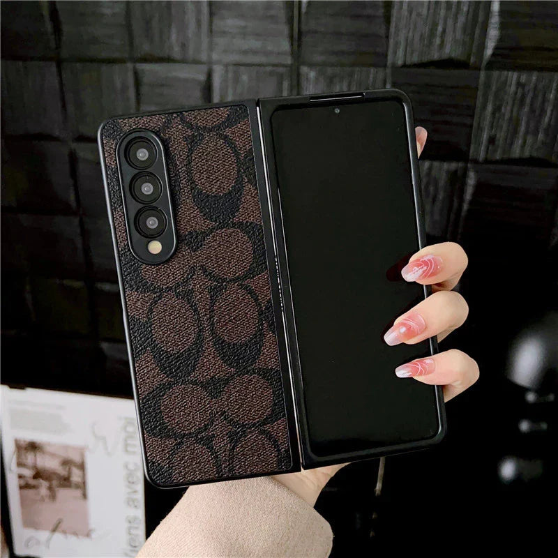 Luxury Fabric Pattern Case – Elegant Premium Design