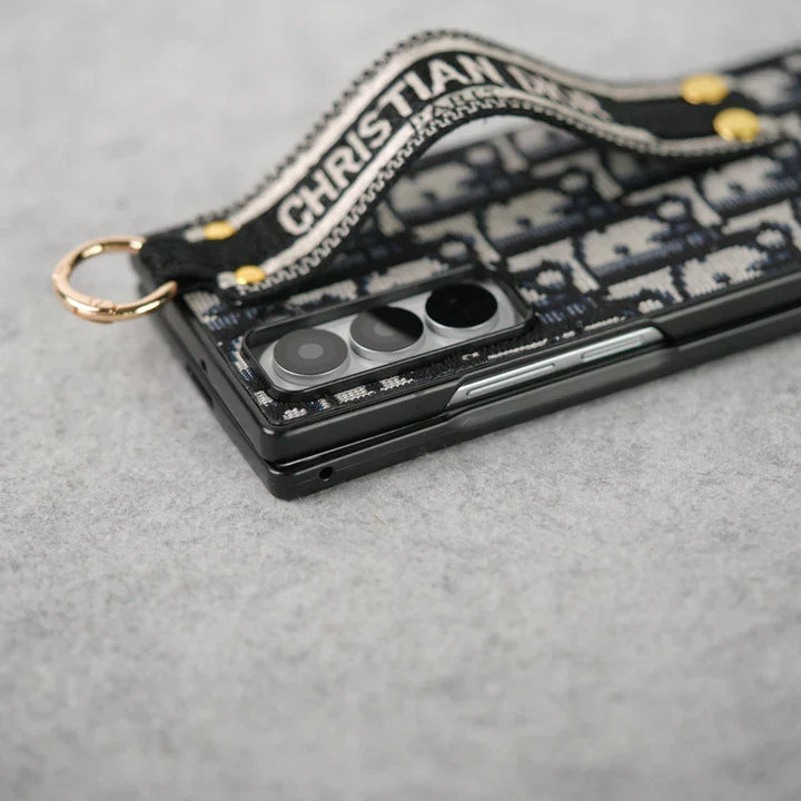 Luxury Fabric Strap Case