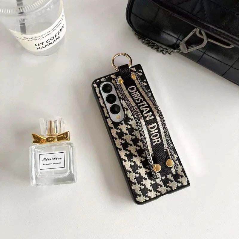 Luxury Fabric Strap Case