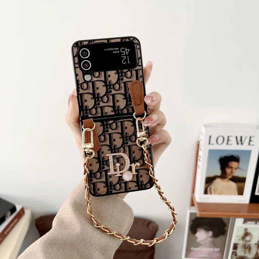 Luxury Crossbody Chain Case-Elegant Pattern