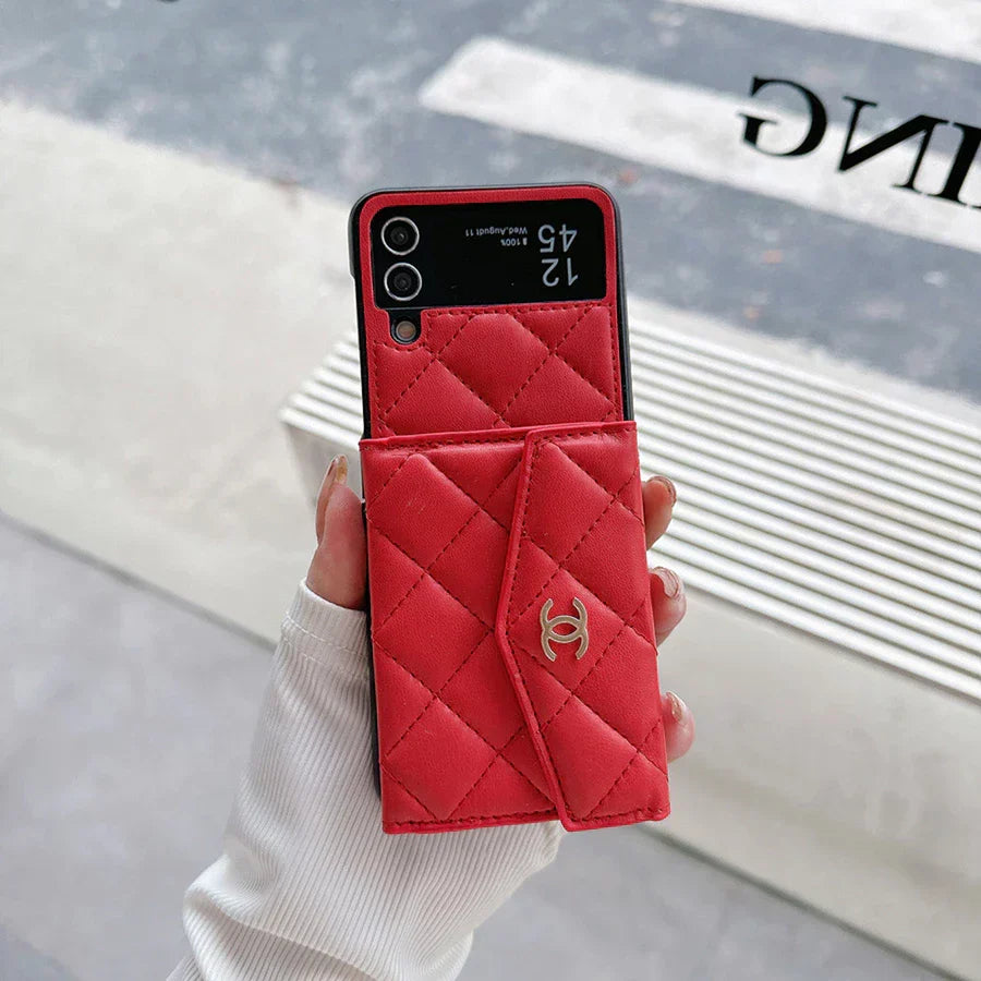 Chic Quilted Leather Case
